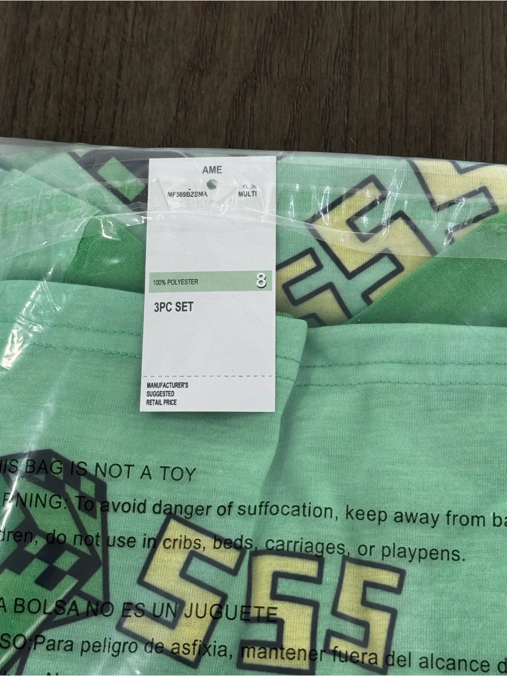 Pajamas size 8 kids